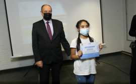ЮНИСЕФ и «Азиатское общество по правам инвалидов «Жан» обучают подростков с нарушением зрения цифровым навыкам