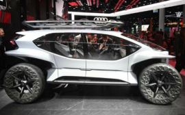 Audi представила концепт нового электрокара, не имеющий фар